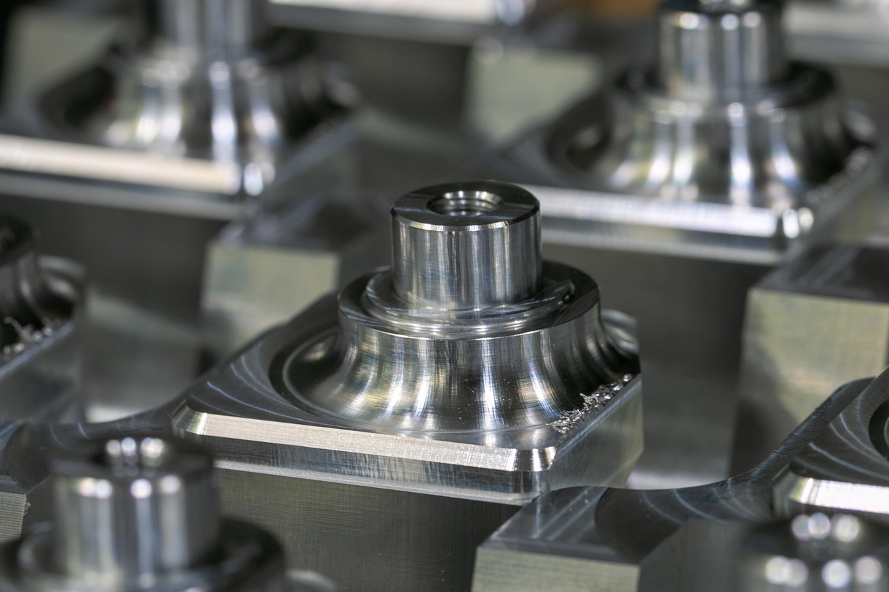 Finished aluminum CNC machined parts